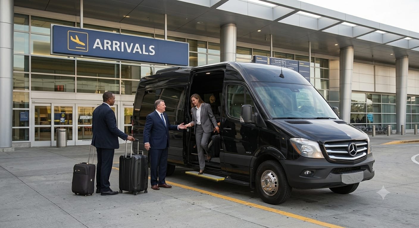 Airport Transfers charter bus service