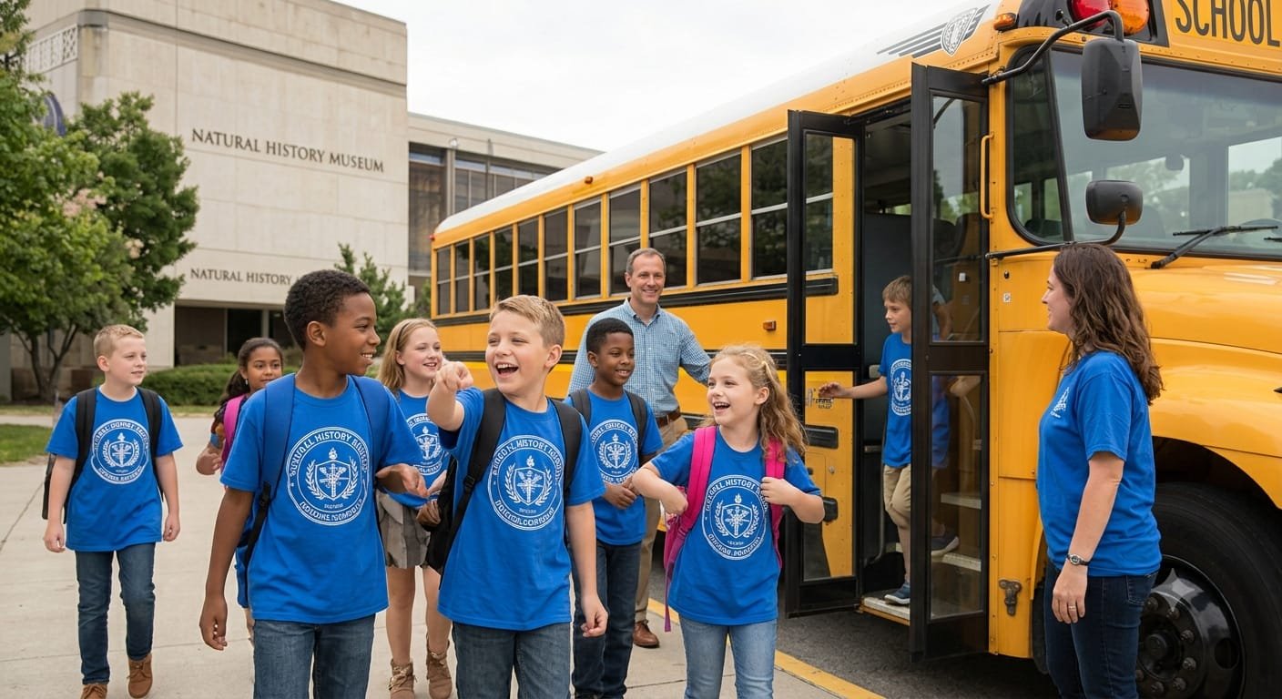 School Field Trips charter bus service